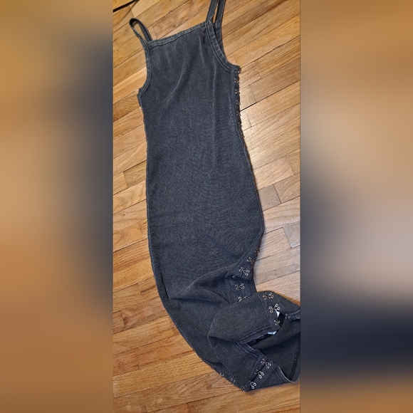 Forever 21 Gray Ribbed Maxi Dress - Picture 6 of 9